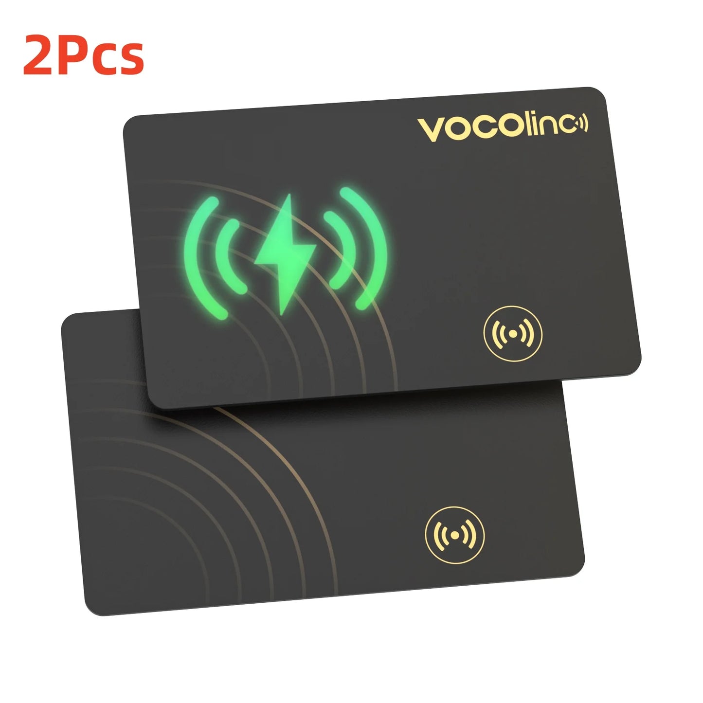 VOCOlinc Wireless Charging Bluetooth Tracking Card, Use with Find My (IOS Only)