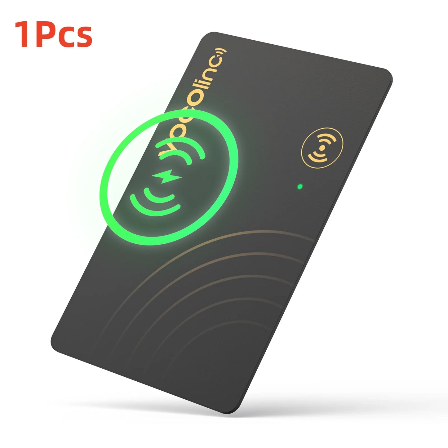 VOCOlinc Wireless Charging Bluetooth Tracking Card, Use with Find My (IOS Only)